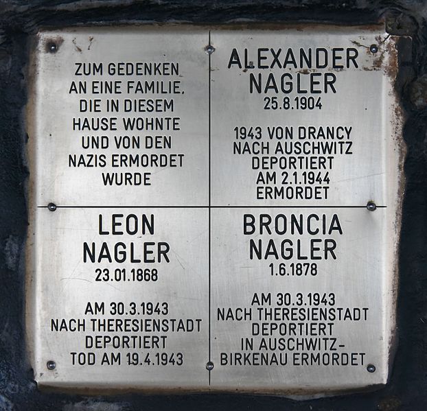 Remembrance Stone Wipplingerstraße 13 #1