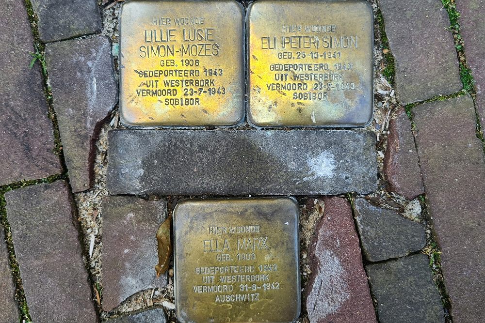 Stolpersteine Grote Kerkstraat 1