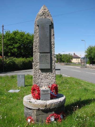 War Memorial Dwygyfylchi #1