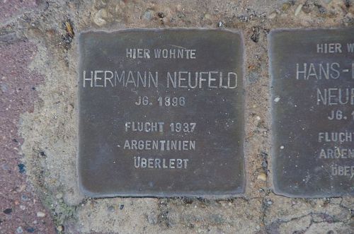 Stumbling Stones Steinstraße 18