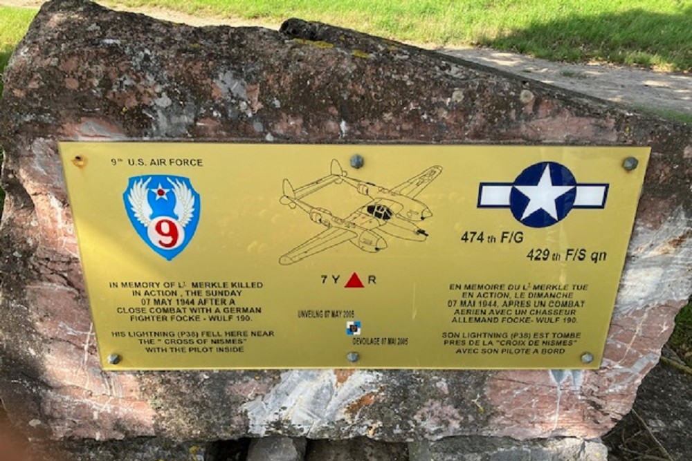 Memorial US Pilot Lt Merkle #3