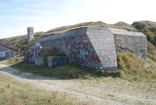 Duitse Bunkers en Muur bij Grindmolen Trguennec #1