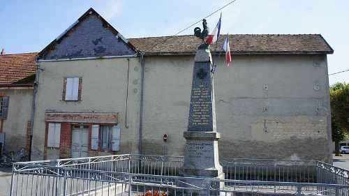 Oorlogsmonument Bisseuil #1