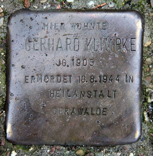 Stolperstein Techowpromenade 54 #1