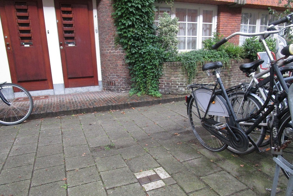 Stolpersteine Leonardostraat 4 #4