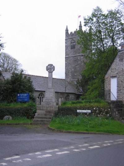 Oorlogsmonument St Tudy