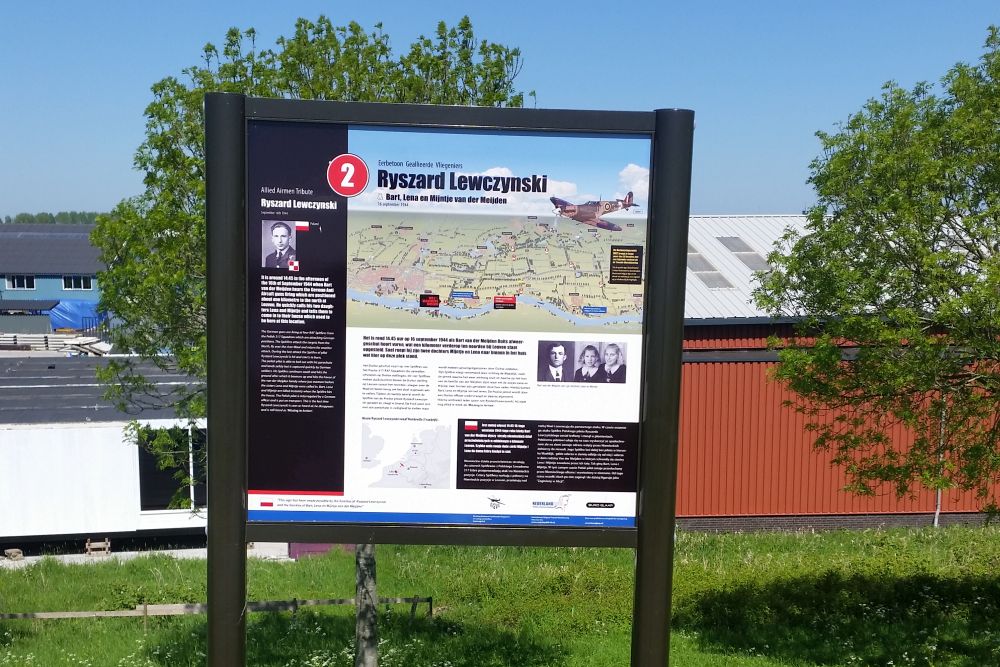 Information Sign Ryszard Lewczynski