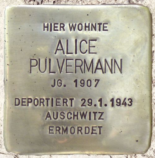 Stolpersteine Lrchenweg 33