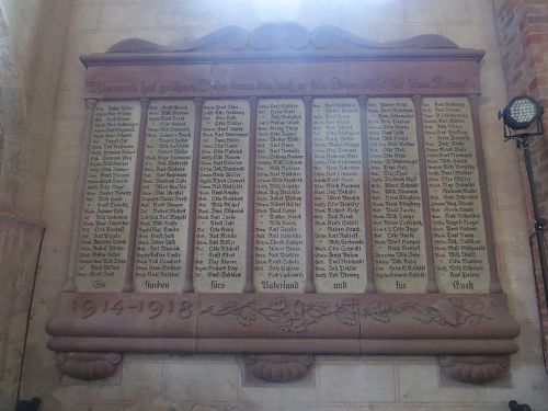 Oorlogsmonument St. Marienkirche #1