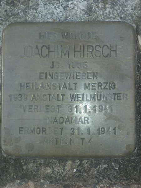 Stolperstein Hauptstrae 16 #1