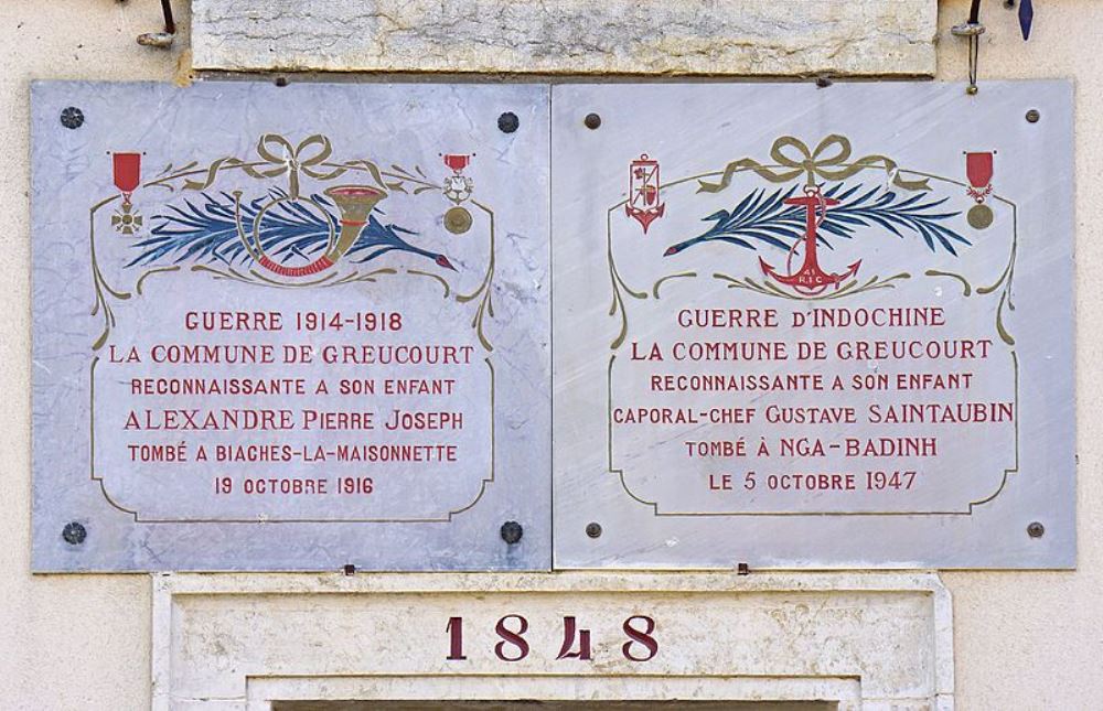 War Memorial Greucourt #1