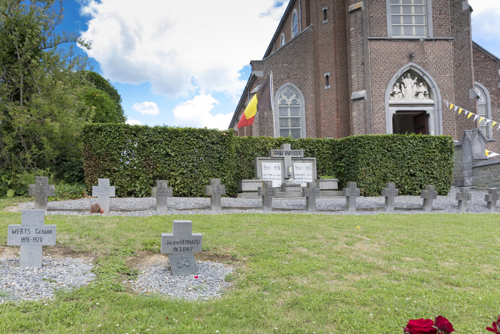 Belgian Graves Veterans Teuven Churchyard #2