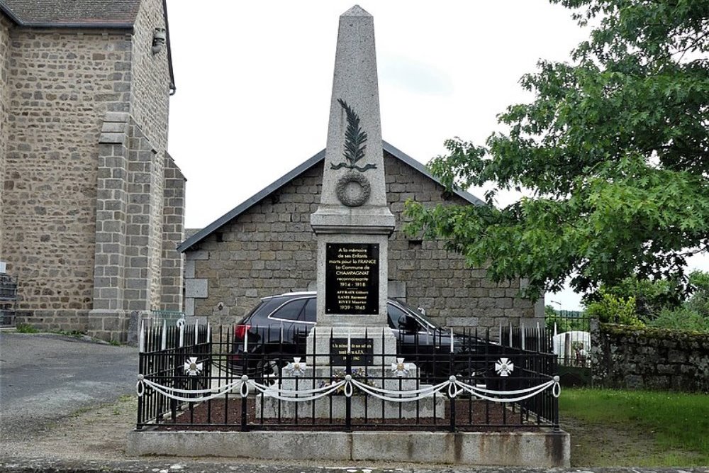 Oorlogsmonument Champagnat #1