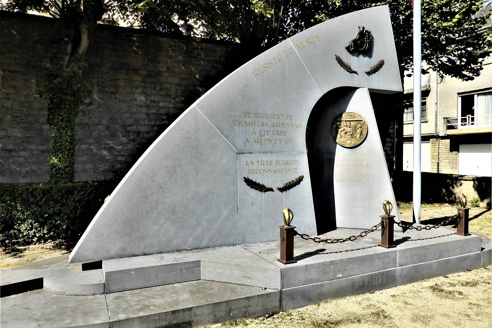 Monument Chasseurs Ardennais Arlon #1