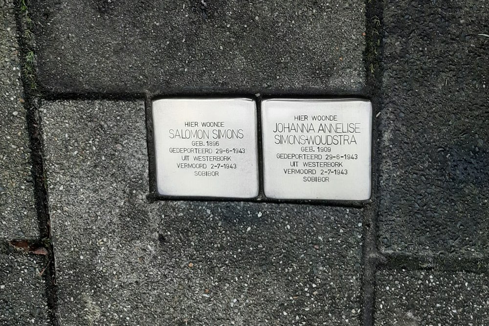 Stolpersteine Zaanenlaan 79 #1