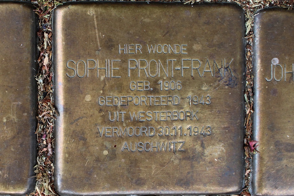 Stolpersteine Snelliuslaan 13 #3