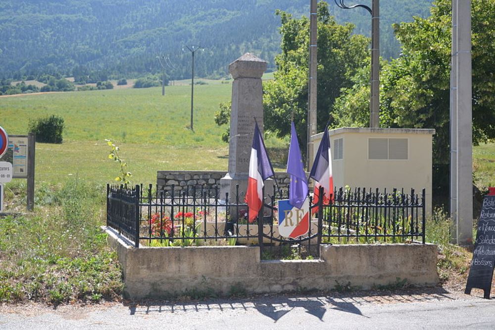 Monument Eerste Wereldoorlog Jonchres #1