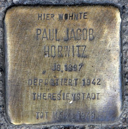 Stolpersteine Dresdener Straße 15 #3