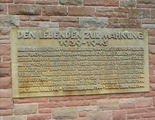Oorlogsmonument Büchenbeuren #3