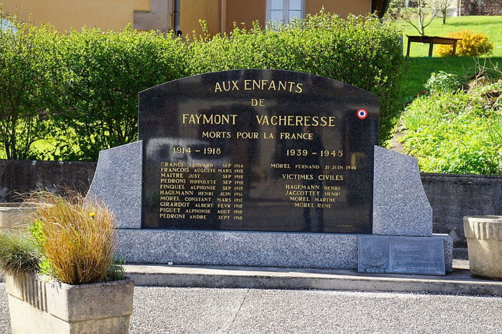 War Memorial Faymont