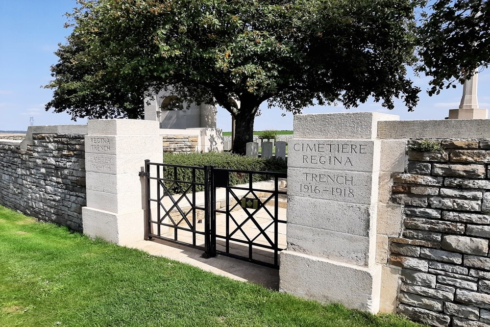 Commonwealth War Cemetery Regina Trench #1