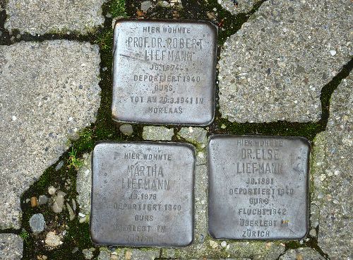 Stolpersteine Goethestrae 33 #1