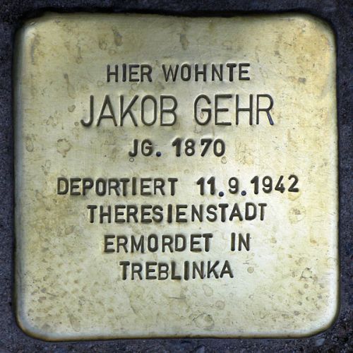 Stolperstein Nrnberger Strae 64