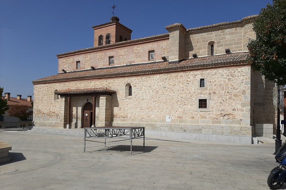 Bullet Impacts Church Quijorna #1