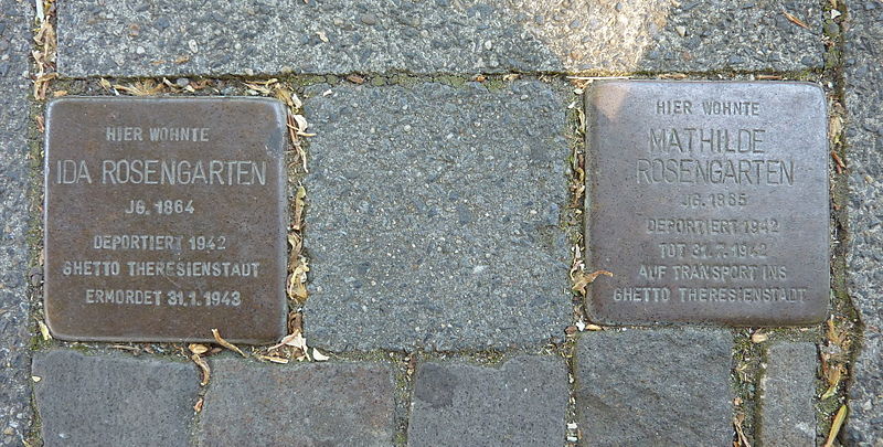 Stumbling Stones Friedrich-Ebert-Straße 46 #2