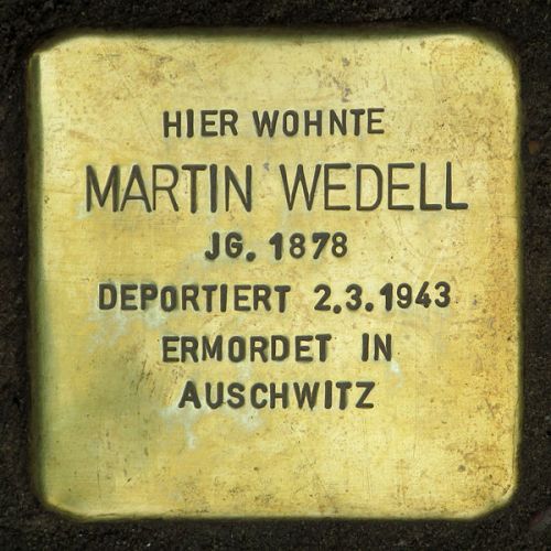 Stolpersteine Großbeerenstraße 82 #2