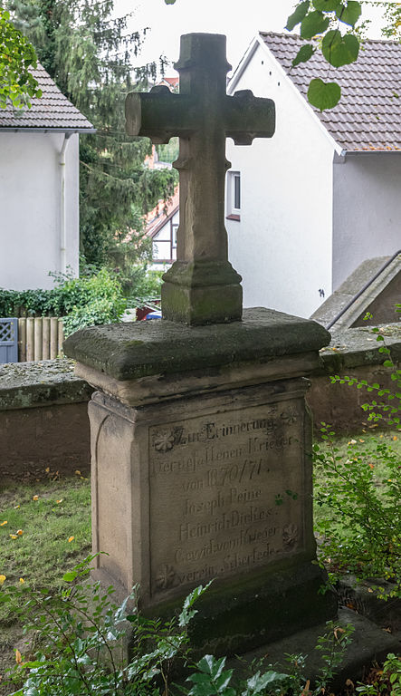 Franco-Prussian War Memorial Scherfede #1