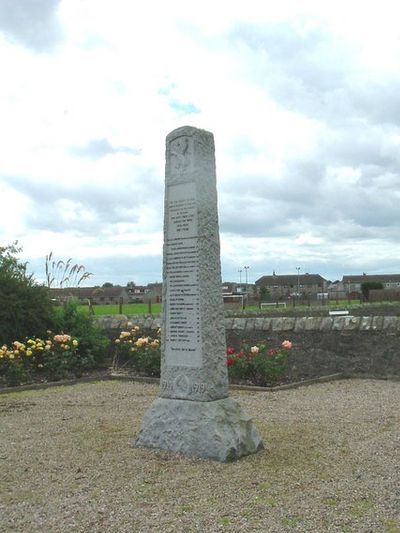 Oorlogsmonument Crimond #1