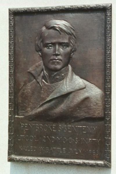 Memorial Lieutenant Colonel Pembroke Senteny (Confederates)