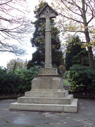 Oorlogsmonument Bebington #1