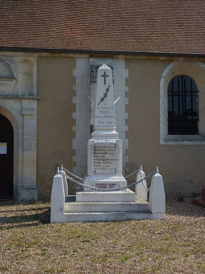 Oorlogsmonument Graveron-Smerville