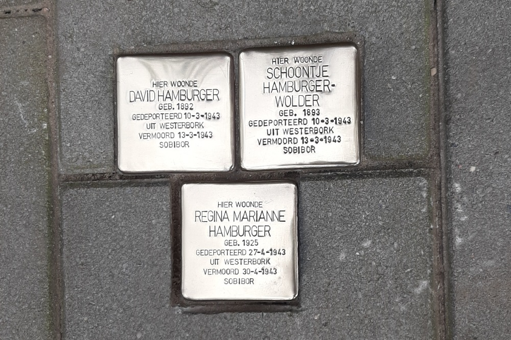 Stolpersteine Rollandslaan 21 #1