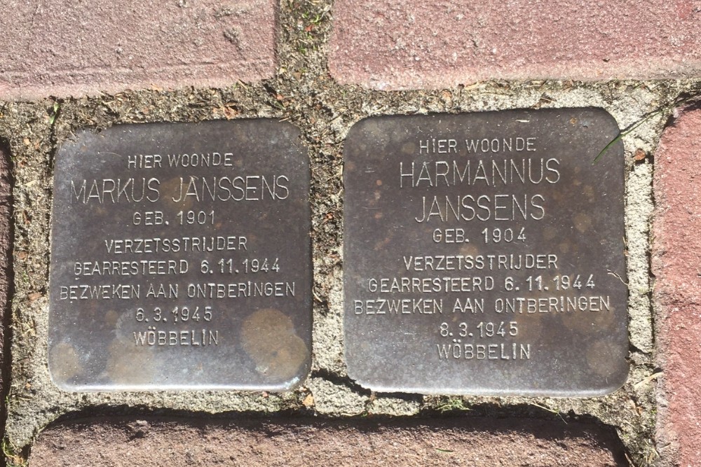 Stolpersteine Kanaalweg 65