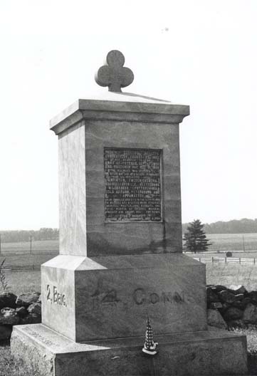 Monument 14th Connecticut Volunteer Infantry