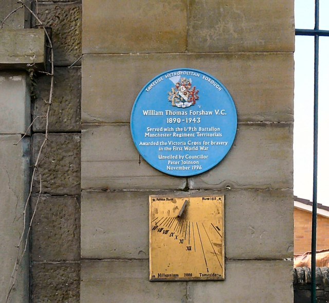 Memorial William Thomas Forshaw VC