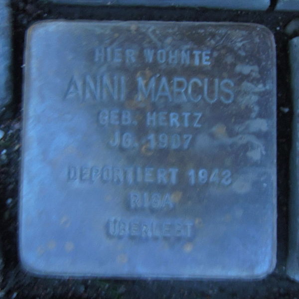 Stolpersteine Bonenstrae #2