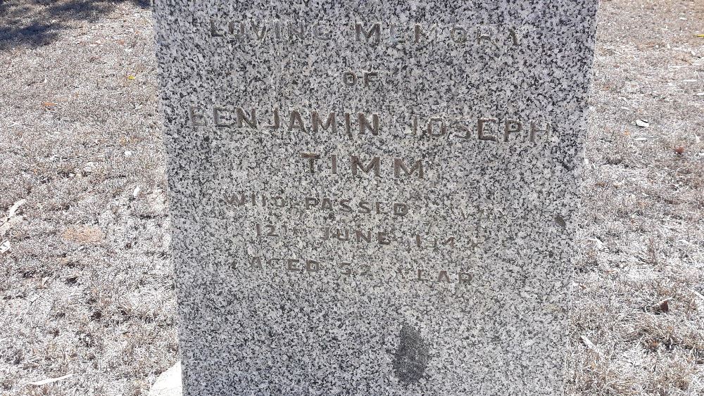 Commonwealth War Grave Biloela Cemetery #1