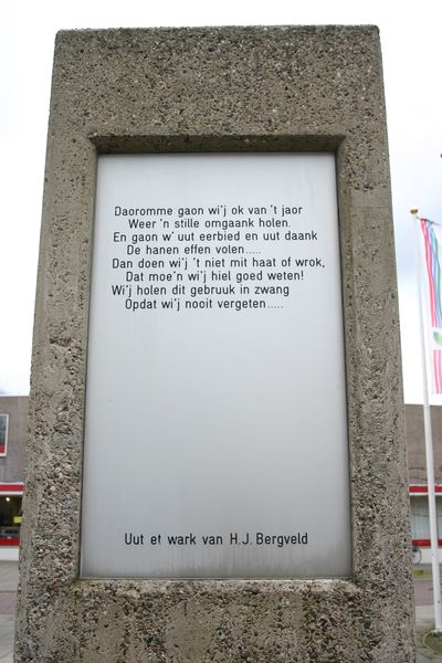 Resistance Memorial Oosterwolde #4