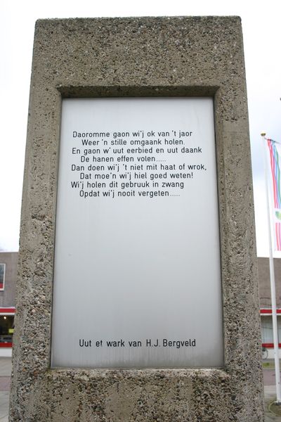 Verzetsmonument Oosterwolde #4