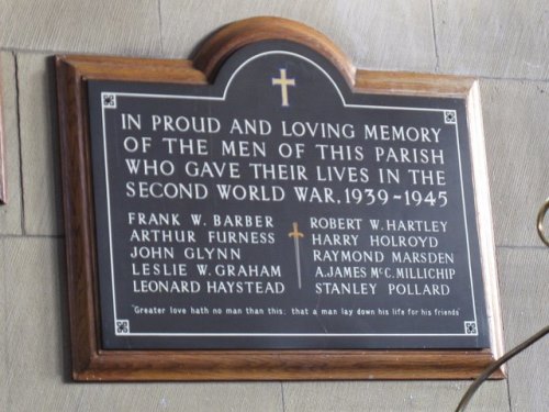War Memorial St. Barnabas Church #1