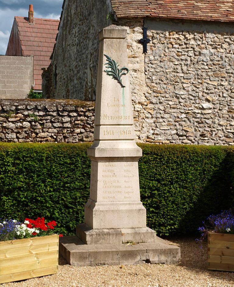 Monument Eerste Wereldoorlog Mérobert
