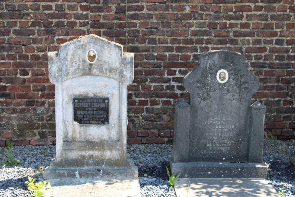 Belgische Oorlogsgraven Boussu-Bois #1