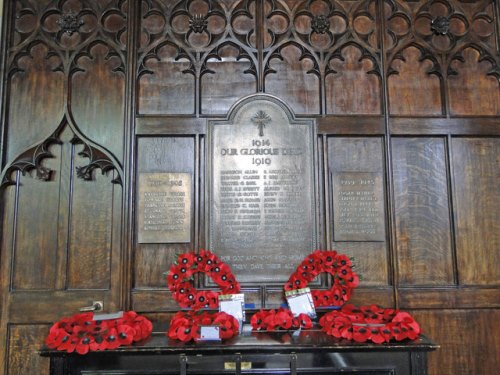 War Memorial All Saints Church