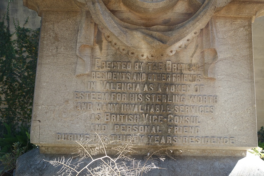 Britse Protestantse Begraafplaats Valencia #4
