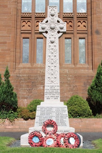 Oorlogsmonument Crosshouse #1