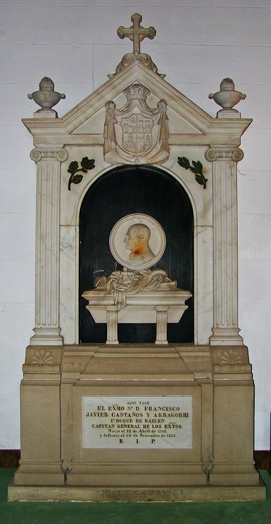 Grave of General Francisco Javier Castaños #1